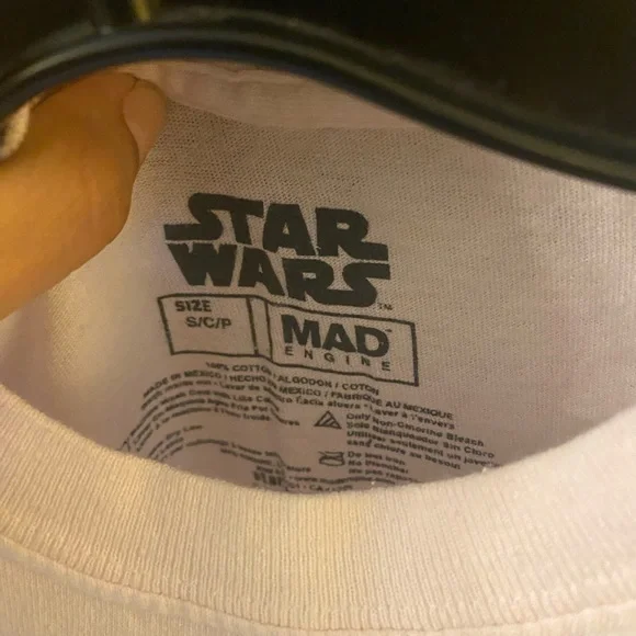 Star Wars Anime Light Pink Crop Top Youth Size S - Picture 2 of 4